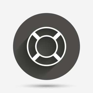 Lifebuoy işareti simgesi. 