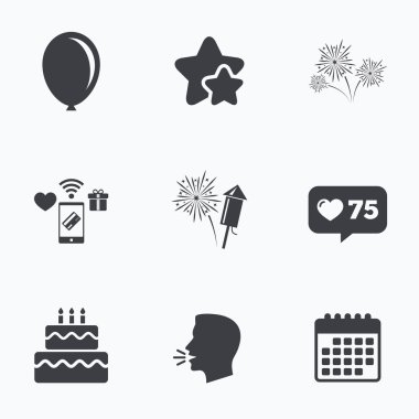 doğum günü partisi simgeleri 