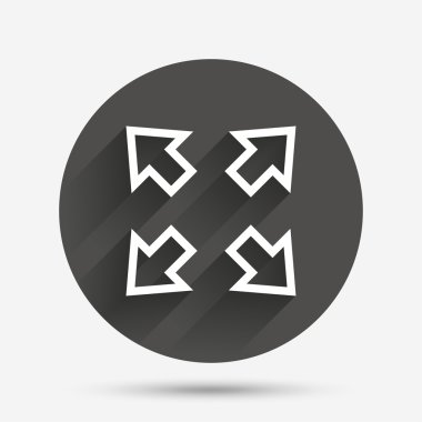 Tam ekran işareti simgesi