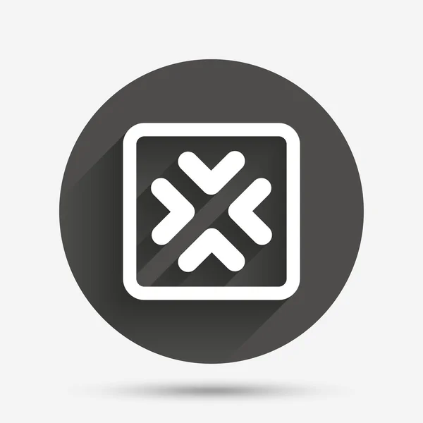 Full Screen, extend icon — 图库矢量图片