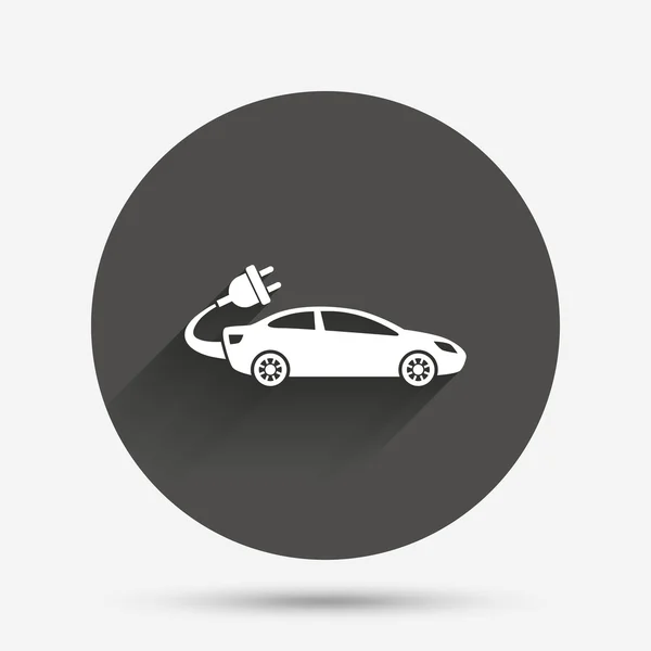 Panneaux de voiture électrique — Image vectorielle