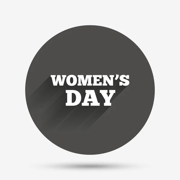 8 Março Ícones do Dia da Mulher . — Vetor de Stock