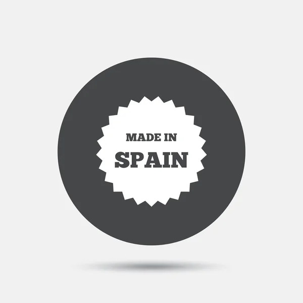 Made in Spain icon . — стоковый вектор