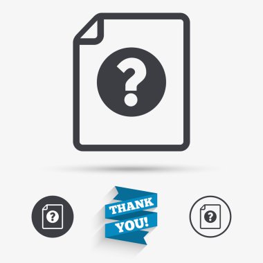 dosya belge yardım simgeleri