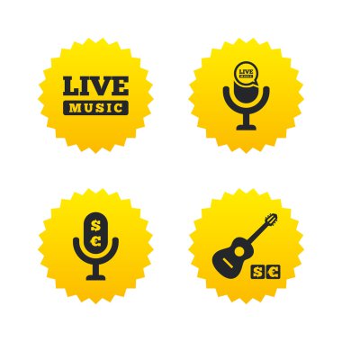 Müzikal öğeleri simgesi. 