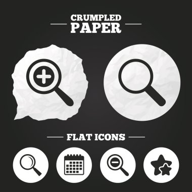 Büyüteç cam kutsal kişilerin resmi.