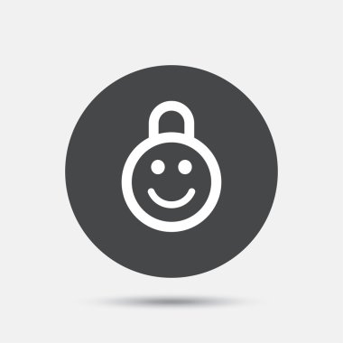 Çocuk kilidi simgesi.