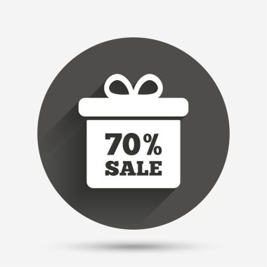 yüzde 70'inin satışı hediye kutusu 