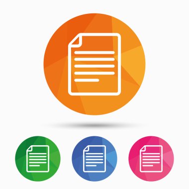 Dosya belge simgeleri