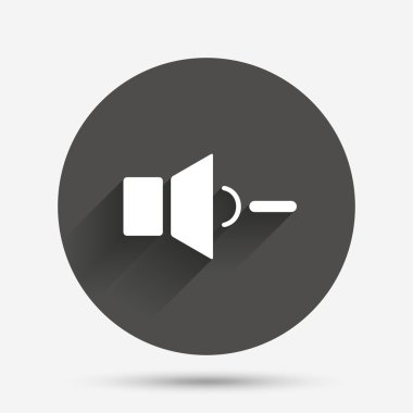 Hoparlör ses işareti simgesi. sembol ses.