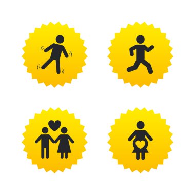 Kadınların gebelik simgesi. 