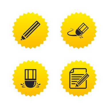 kurşun kalem simgesini. belge dosyasını düzenlemek.