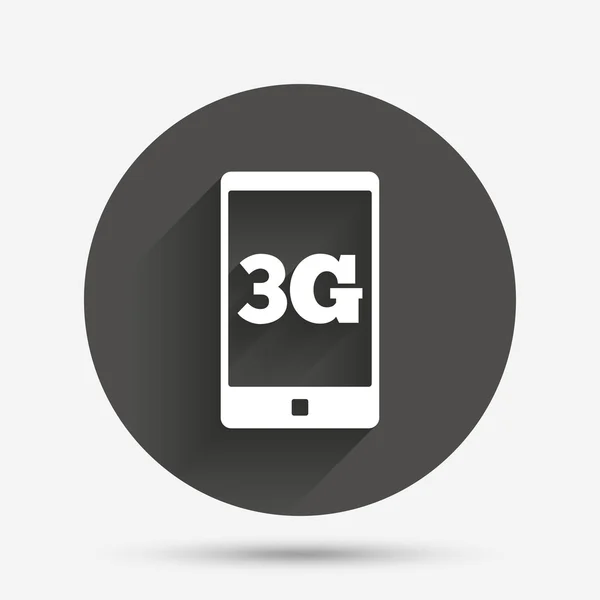 Señal 3G. Tecnología de telecomunicaciones móviles . — Archivo Imágenes Vectoriales