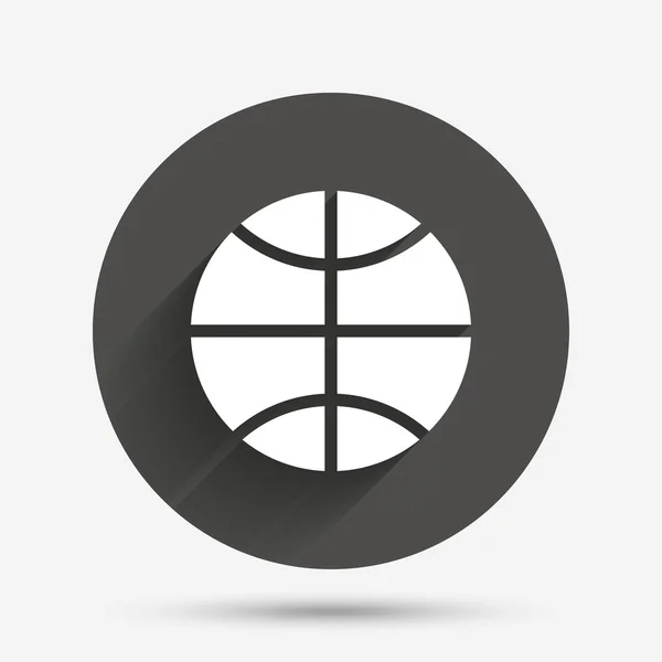 Basketball sign icon — Stock Vector