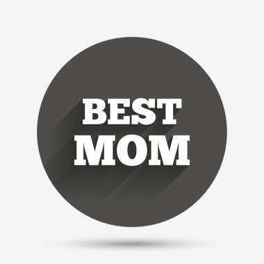 En iyi anne işareti simgesi. 