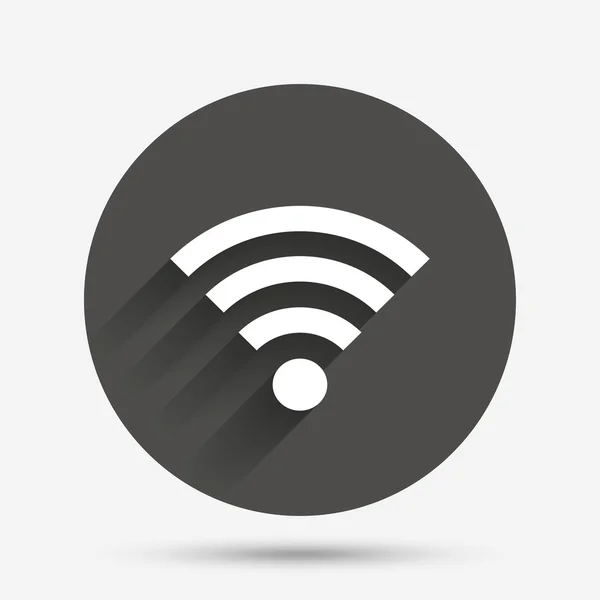 WiFi znak. Wi-fi symbol. — Wektor stockowy