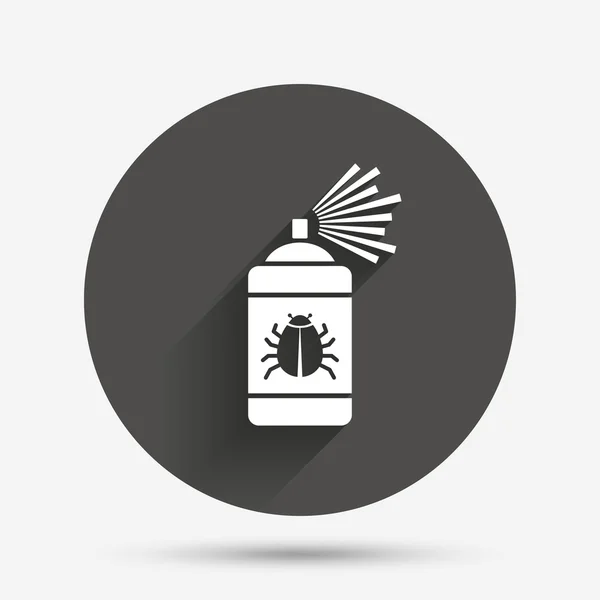 Bug disinfection sign icon. — Stock Vector