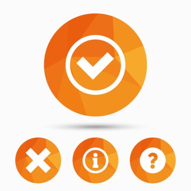 bilgi simgeleri. soru SSS sembolü.