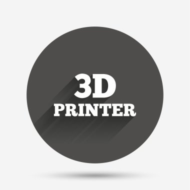 3D baskı işareti simgesi