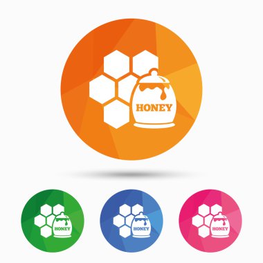 Pot ve petek işareti simgesini tatlım.