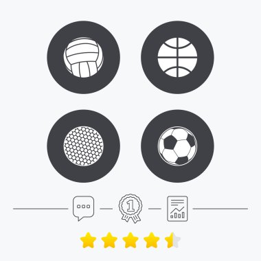 Spor topları. Voleybol, basketbol, futbol.