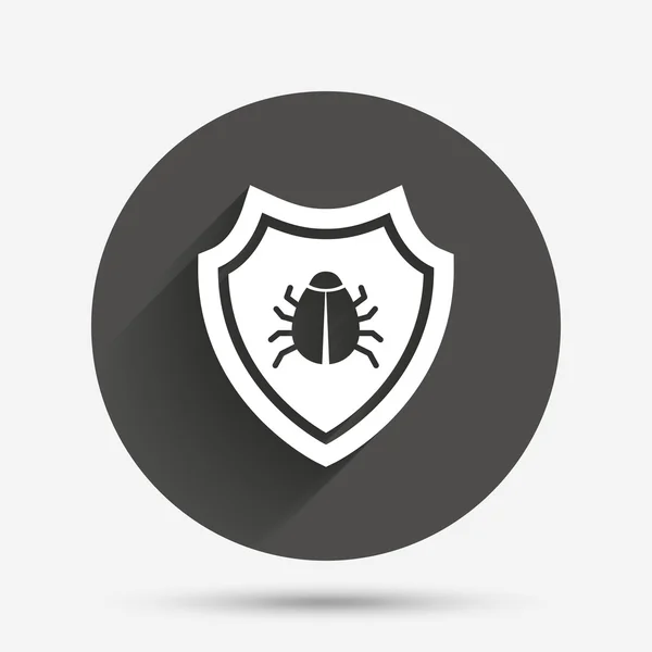 Icono de signo de escudo. Símbolo de protección . — Vector de stock