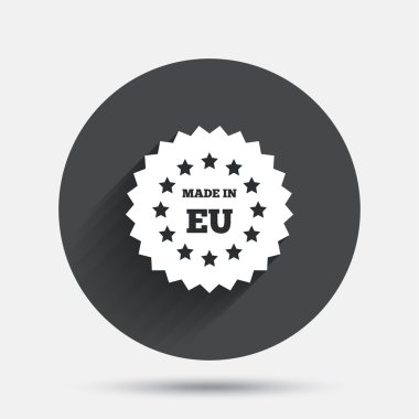 AB simgesinde yaptı. İhracat üretim sembolü.