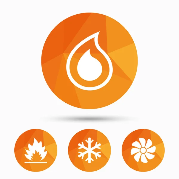 HVAC. Θέρμανσης, εξαερισμού και κλιματισμού. — Διανυσματικό Αρχείο