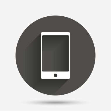 Smartphone işareti simgesi. simge desteği.