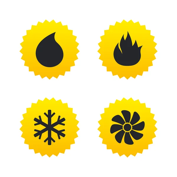 HVAC. Heating, ventilating and air conditioning. Stock Vector Image by