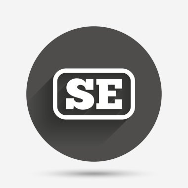 İsveççe Dil işareti simgesi. se çeviri