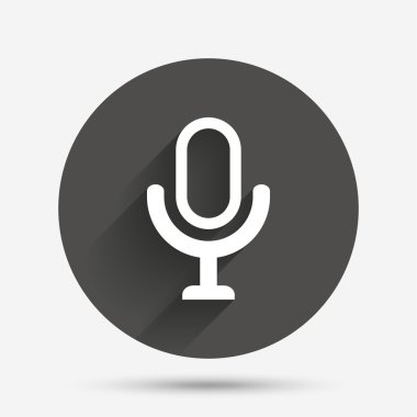 mikrofon simgesi. hoparlör simgesi. canlı müzik işareti