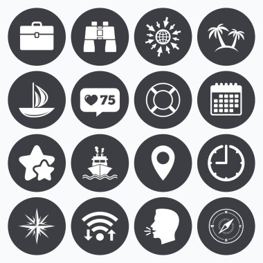 Cruise gezisi simgeler