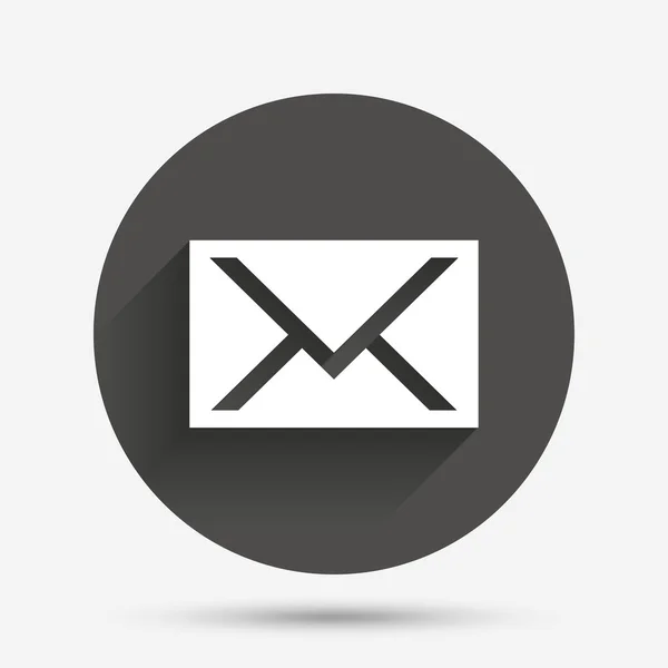 Mail-Symbol. Umschlag-Symbol. Botschaftsschild. — Stockvektor