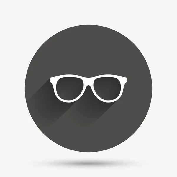 Signo de gafas retro icono — Archivo Imágenes Vectoriales