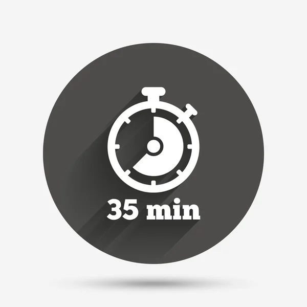 Timer teken pictogram — Stockvector