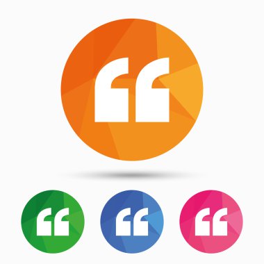 Tırnak işareti simgesi