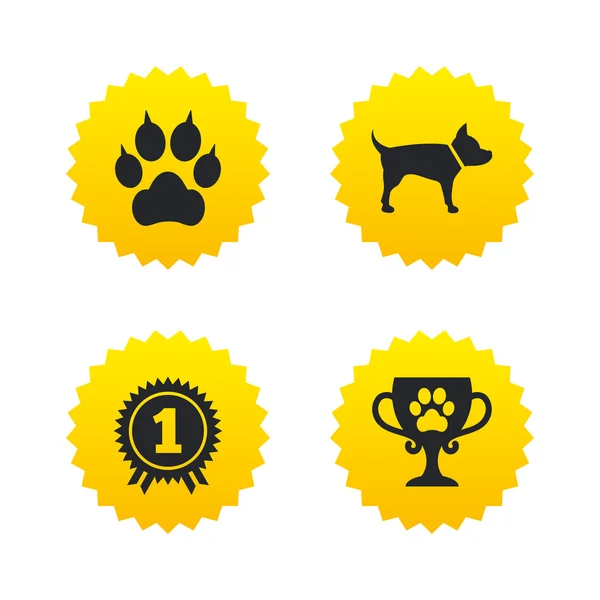 Set icone per animali domestici — Vettoriale Stock
