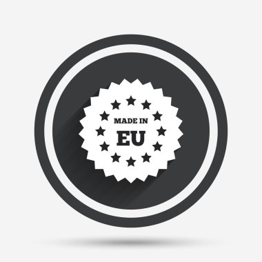 AB simgesinde yaptı. İhracat üretim sembolü.