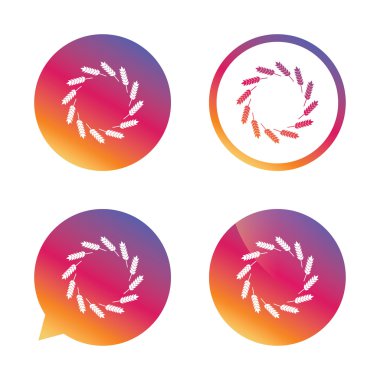 Tarım işareti simgesi. Glütensiz ya da glütensiz..