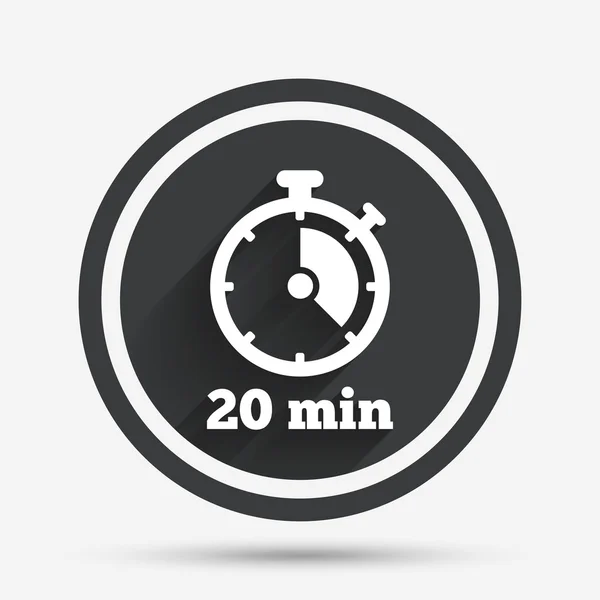 Timer teken pictogram — Stockvector