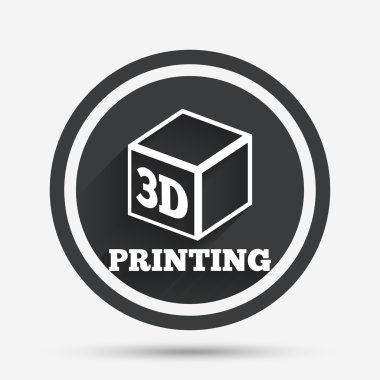 3D baskı işareti simgesi