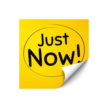 Az önceki sembol. Üzerinde teklif mesajı olan bir etiket. Özel teklif işareti. Satılık. Sarı etiket pankartı. Şu anda rozet şeklinde. Not bıraktım. Yapıştırıcı kağıt yaprağı. Vektör