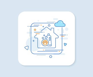 Hayvan şampuanı çizgisi ikonu. Soyut vektör düğmesi. Evcil hayvan bakım işareti. Köpek temizleme sembolü. Hayvan şampuanı çizgisi ikonu. Ev konsepti rozeti. Vektör