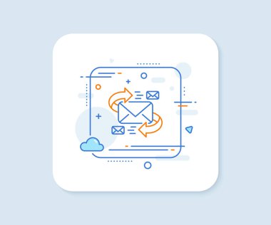 Posta hattı simgesi. Soyut kare vektör düğmesi. Harflerle iletişim sembolü. E-posta sohbet işareti. E- posta satırı simgesi. Kaliteli rozet. Vektör