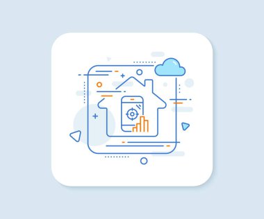 Seo telefon hattı simgesi. Soyut vektör düğmesi. Arama motoru optimizasyon işareti. Hedef sembolünü hedef al. Seo telefon hattı simgesi. Ev konsepti rozeti. Vektör