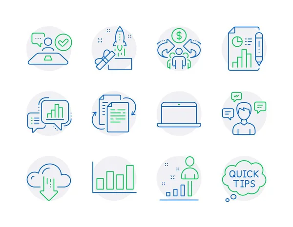 Oktatási Ikonok Beállítva Tartalmazza Ikon Mint Bürokrácia Grafikon Jelentés Diagram — Stock Vector