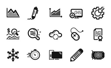 İmza, Grafik ve Bilgisayar simgelerinin oluşturduğu vektör kümesi basit. Bulut senkronizasyonu, istatistik raporları ve sertifika diploma simgeleri. Bilgisayar faresi, zamanlayıcı ve Seo vites tabelaları. Basit bir web sembolü imzala. Vektör