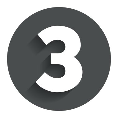 Üçüncülük Ödülü işareti. kazanan sembol.