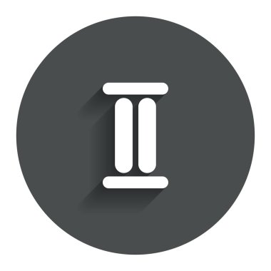 Romen rakamı iki simge. Roma iki numara işareti.